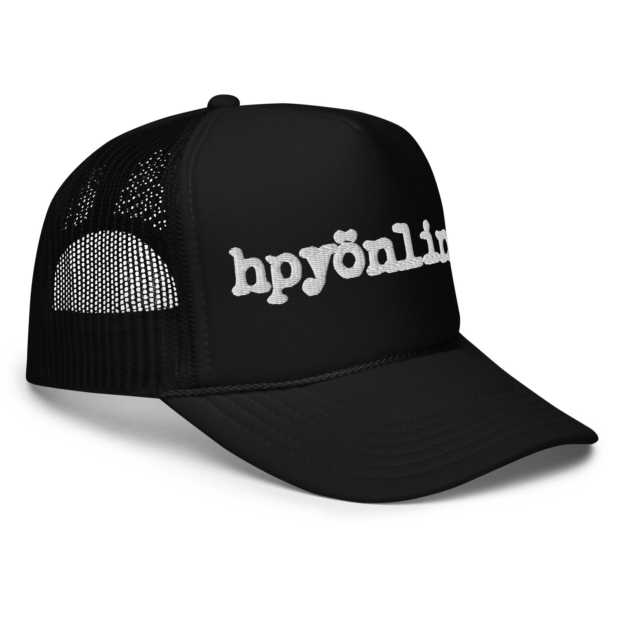 TYPEFACE FOAM TRUCKER